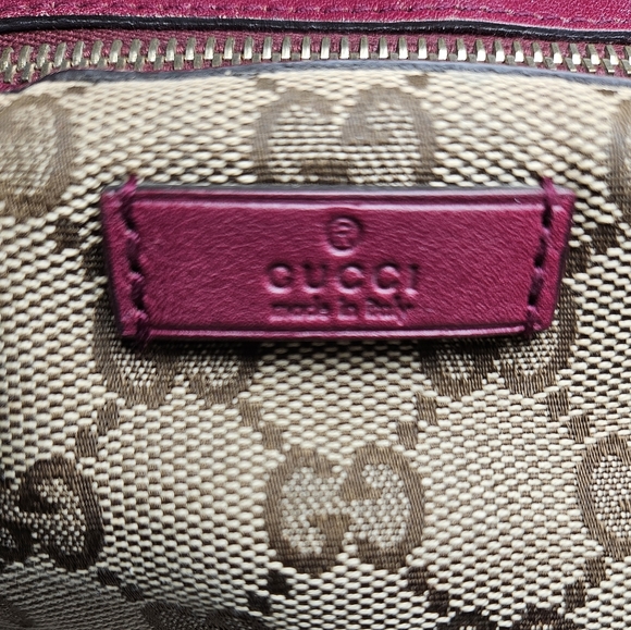 SOLD GUCCI GG Bamboo Pouch/Clutch Bag - Picture 6 of 14